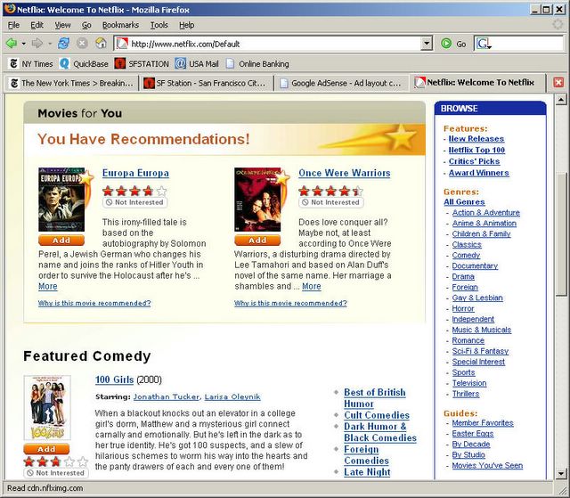 firefox 1.0 screenshot